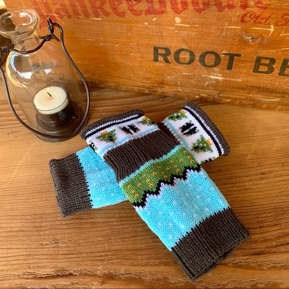 ✨HOLIDAY HAND WRIST ARM WARMERS/FINGERLESS GLOVES - Picture 2 of 4